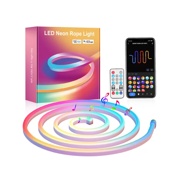 5V WiFi BT IR dream color music LED neon light