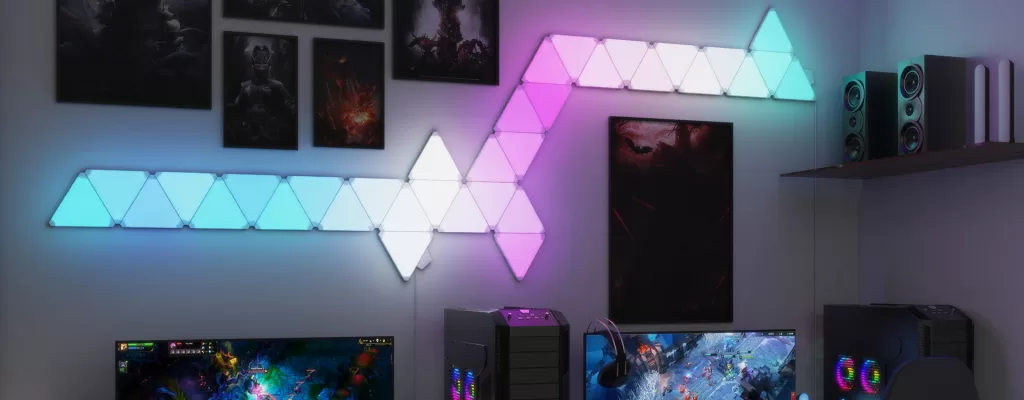 Smart DIY dream color wall panel light