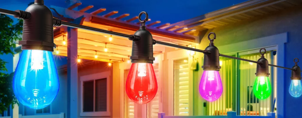 WiFi+RF RGBW+IC Dream Color Festoon Lighting Kit
