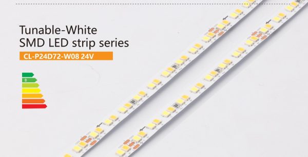 CL-P24D72-W08 high efficiency SMD LED strip