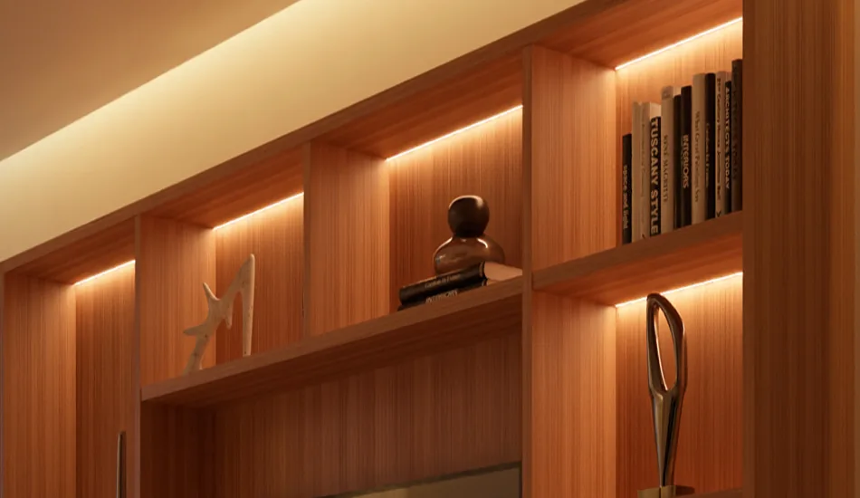 Shelf and display lighting that sells the product